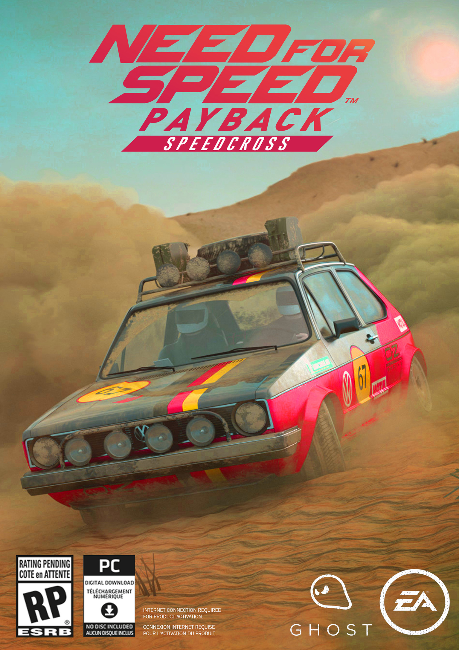 Need for Speed Payback: Speedcross - pedn DVD obal