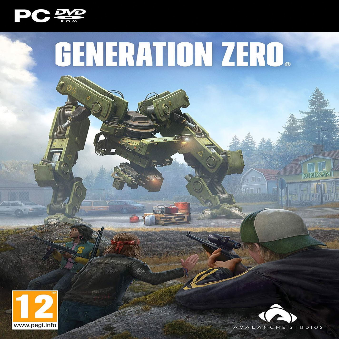 Generation Zero - pedn CD obal
