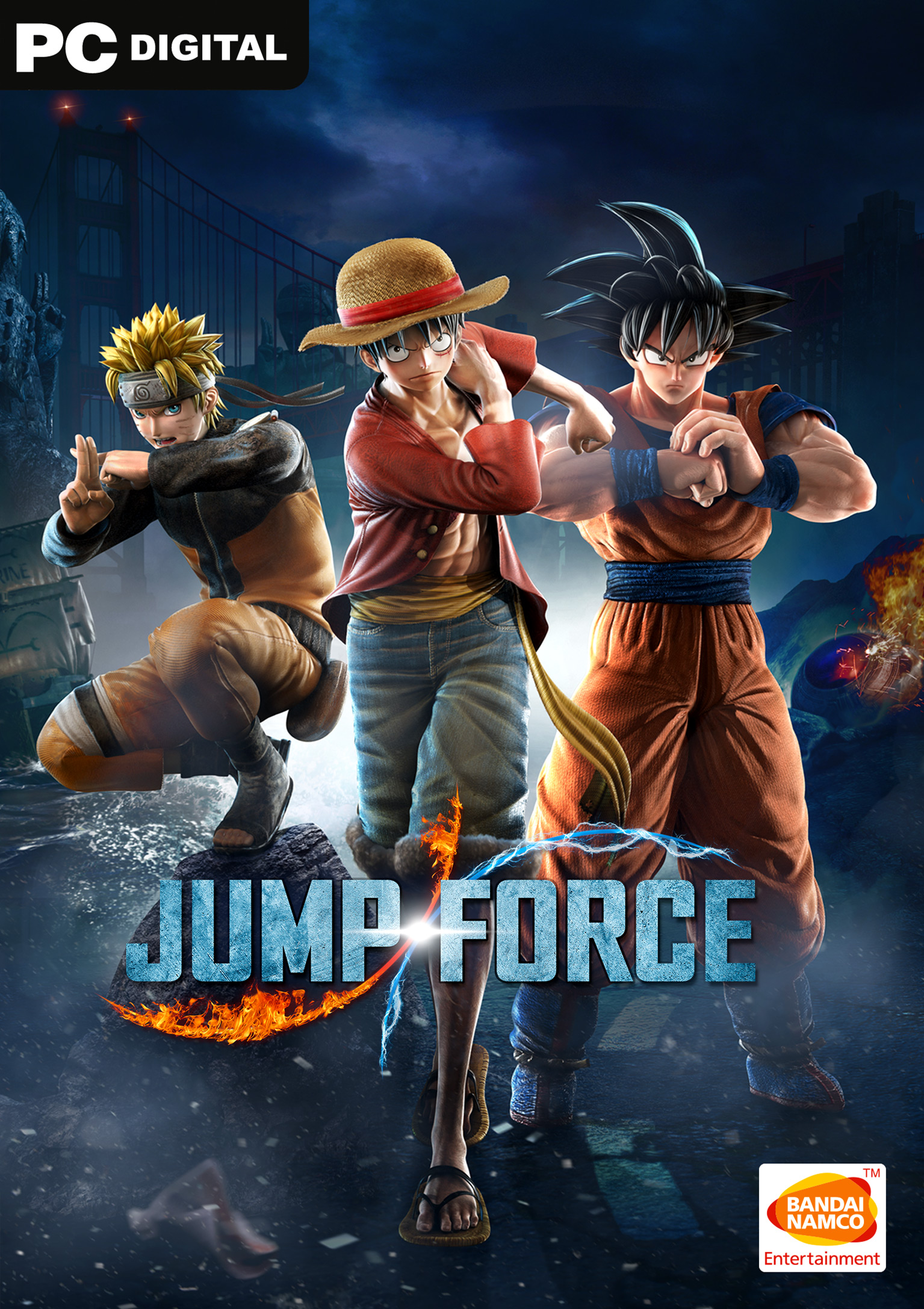 Jump Force - pedn DVD obal