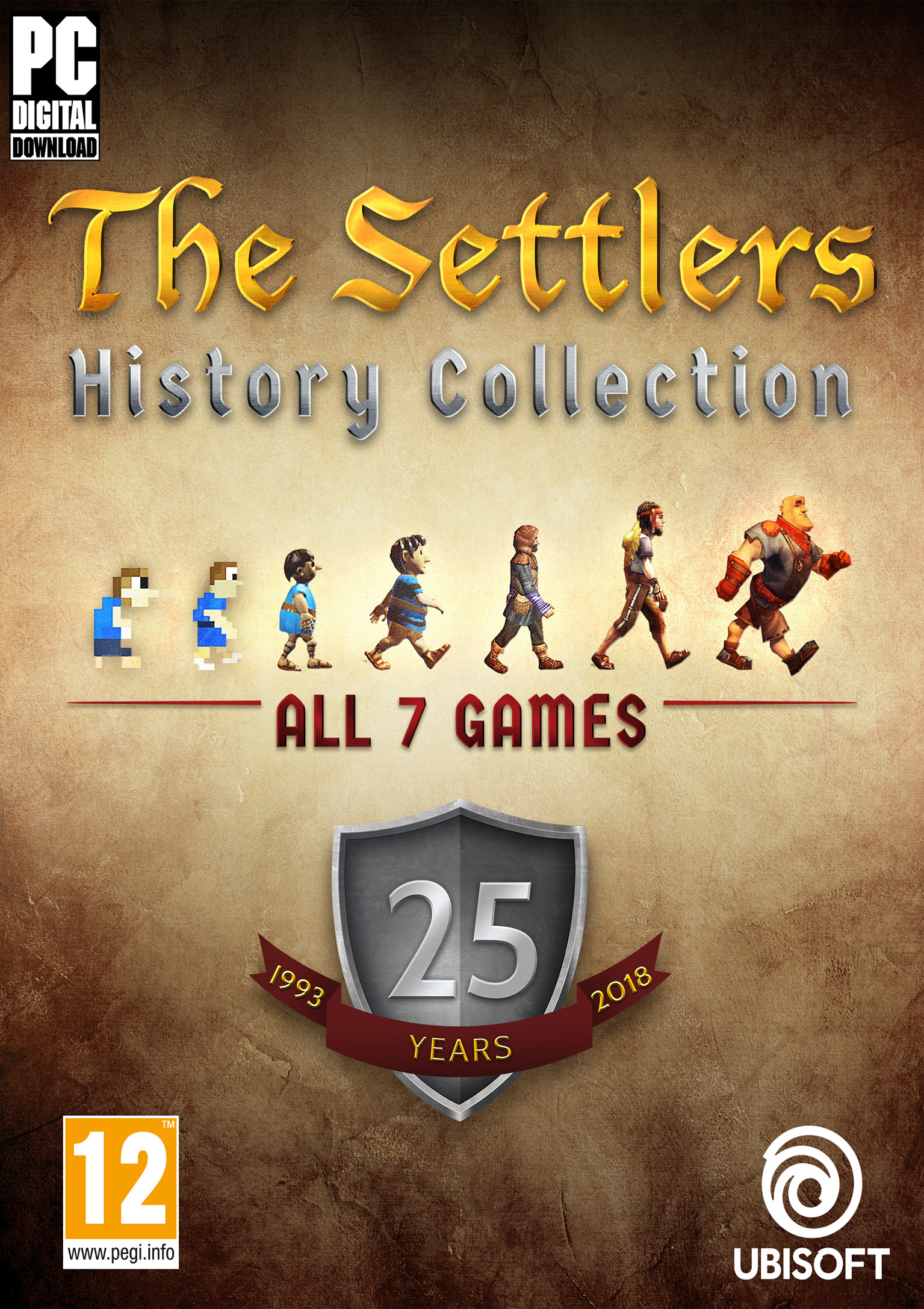 The Settlers History Collection - pedn DVD obal