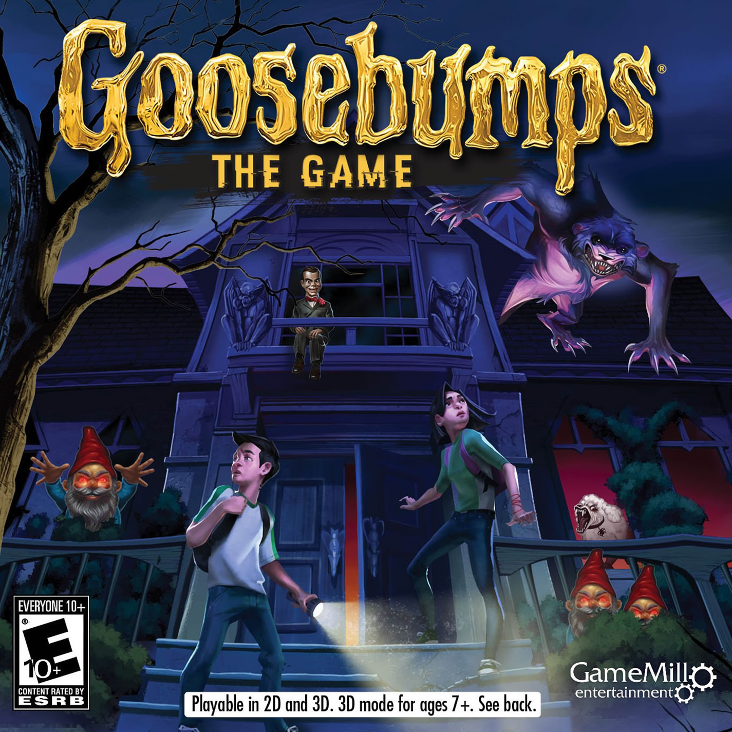 Goosebumps: The Game - pedn CD obal