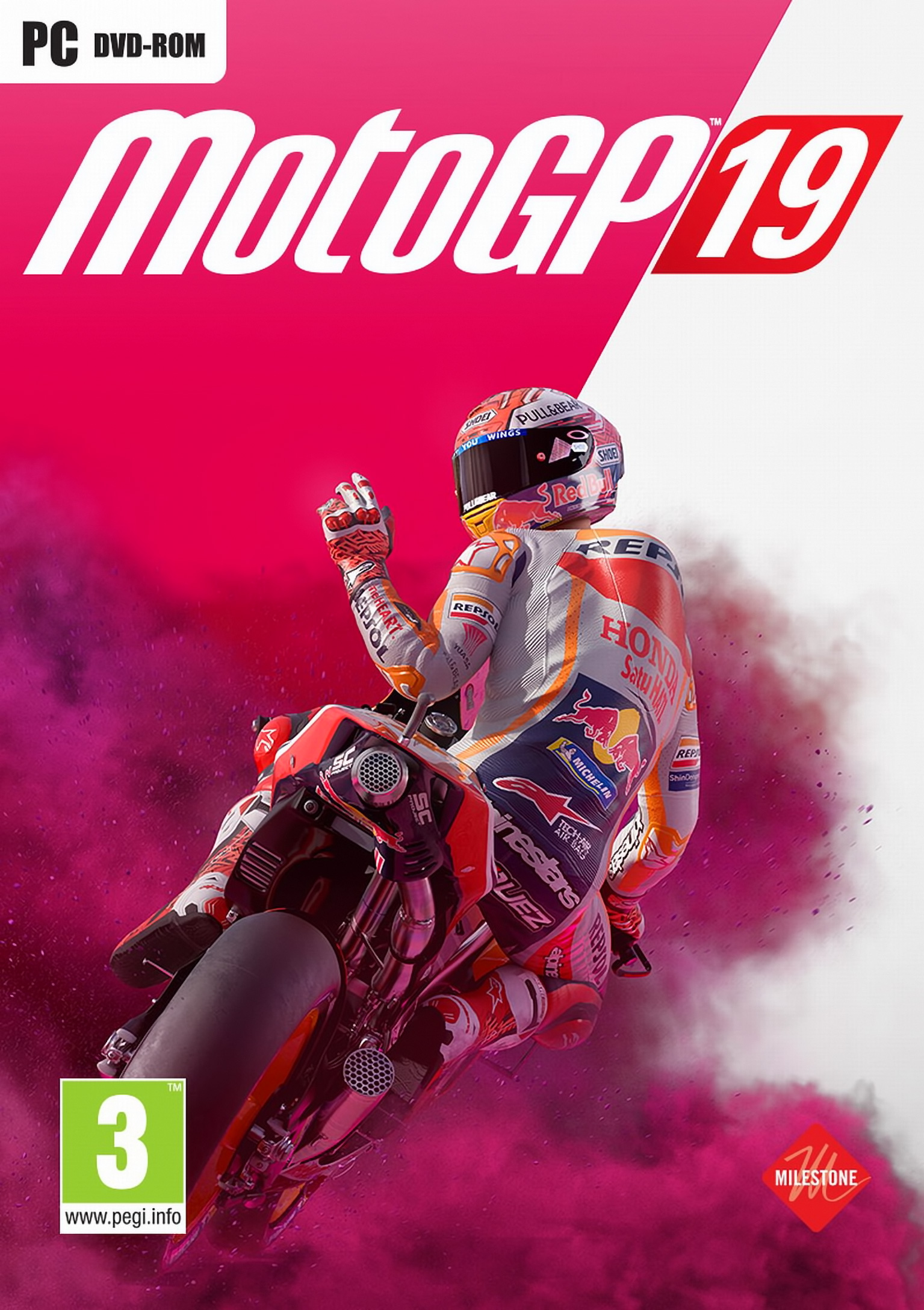 MotoGP 19 - pedn DVD obal