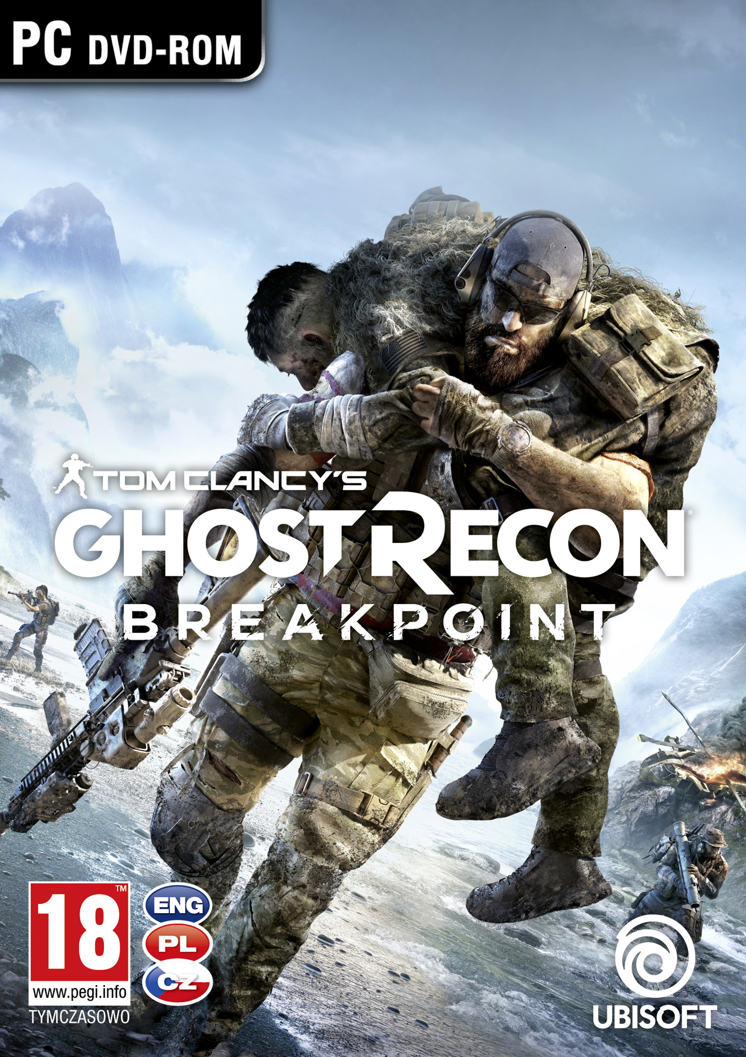 Ghost Recon: Breakpoint - pedn DVD obal