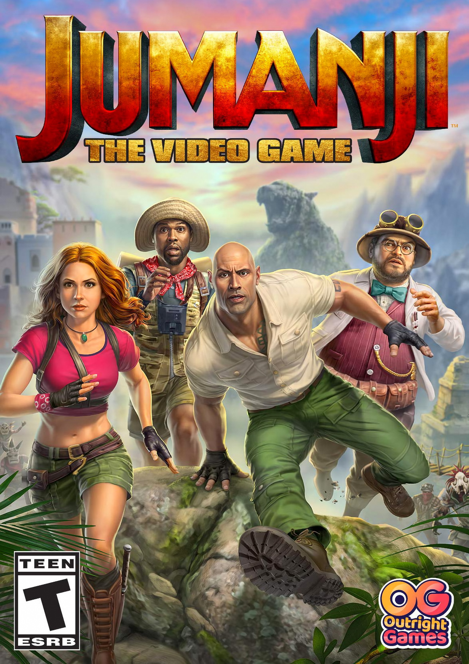 Jumanji: The Video Game - pedn DVD obal