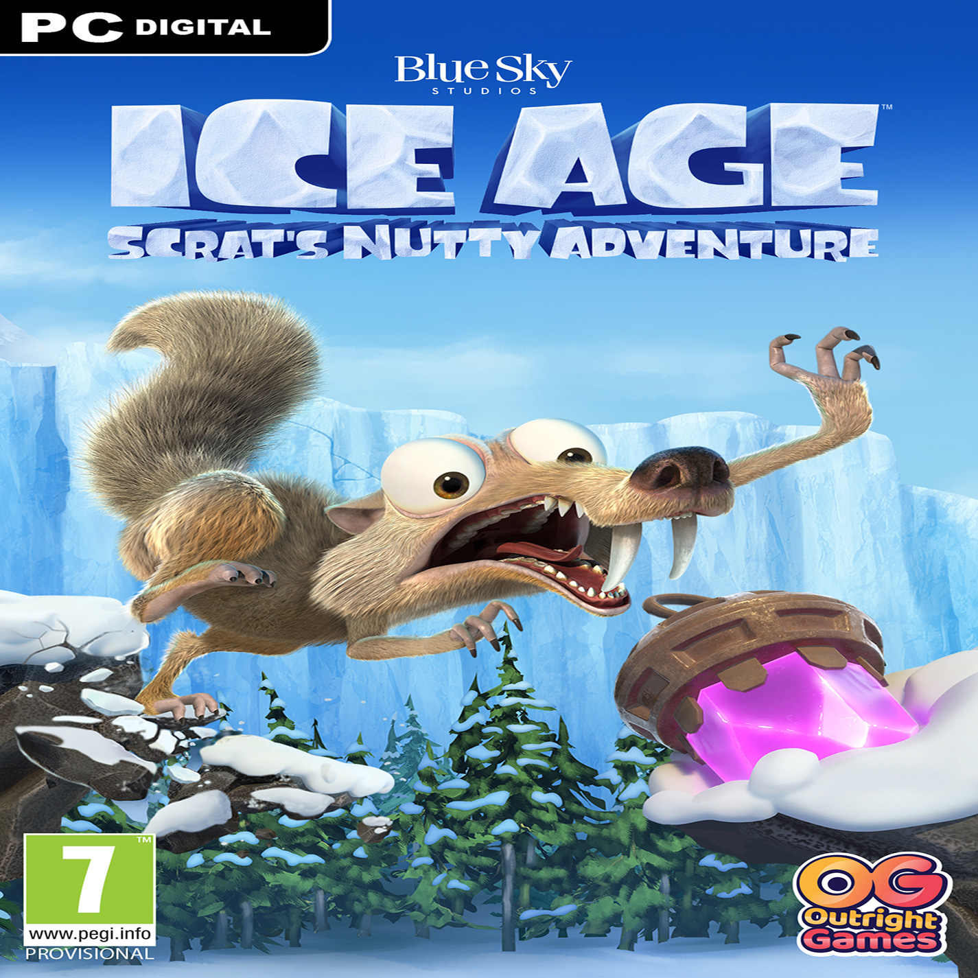 Ice Age: Scrat's Nutty Adventure - pedn CD obal
