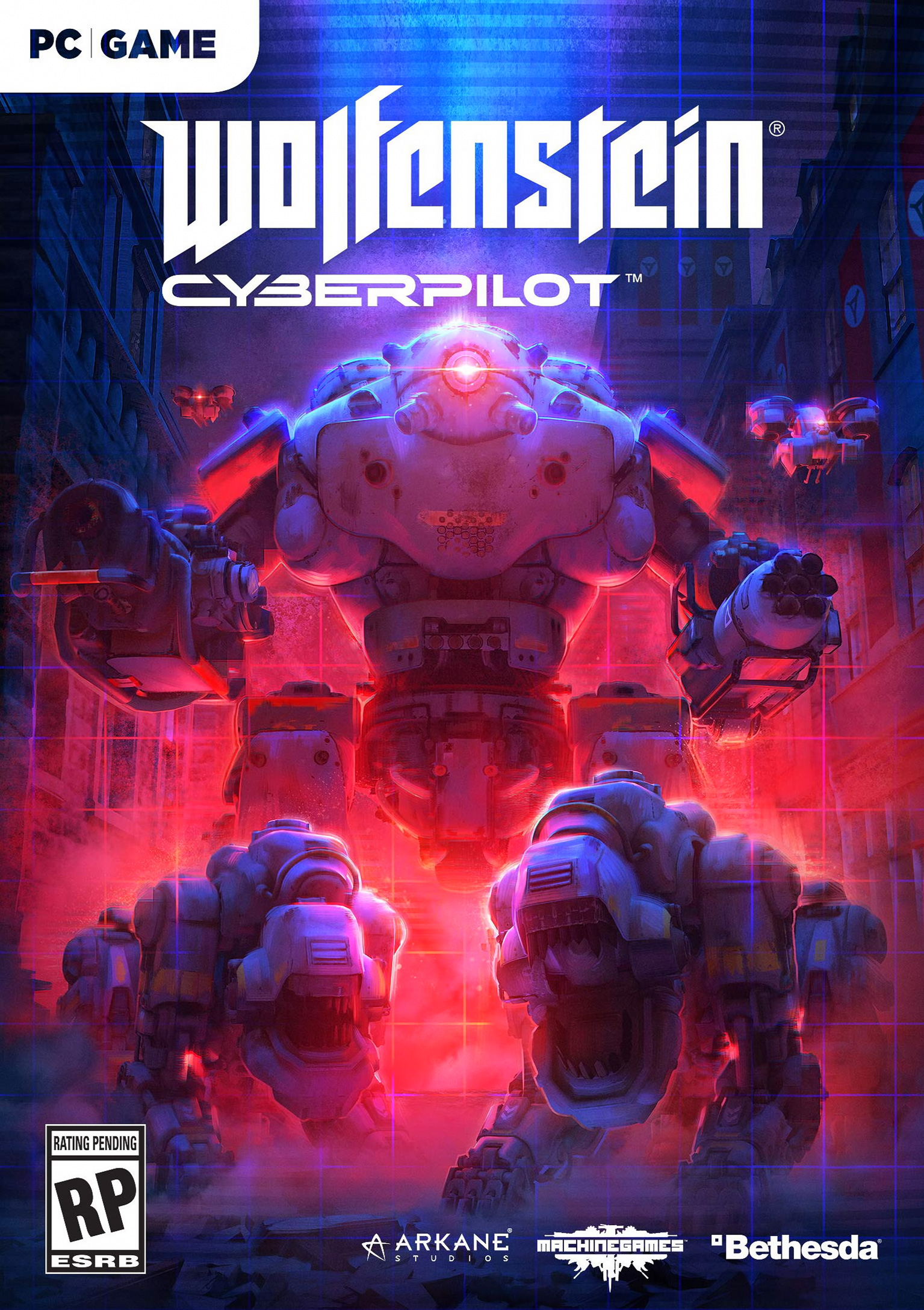 Wolfenstein: Cyberpilot - pedn DVD obal