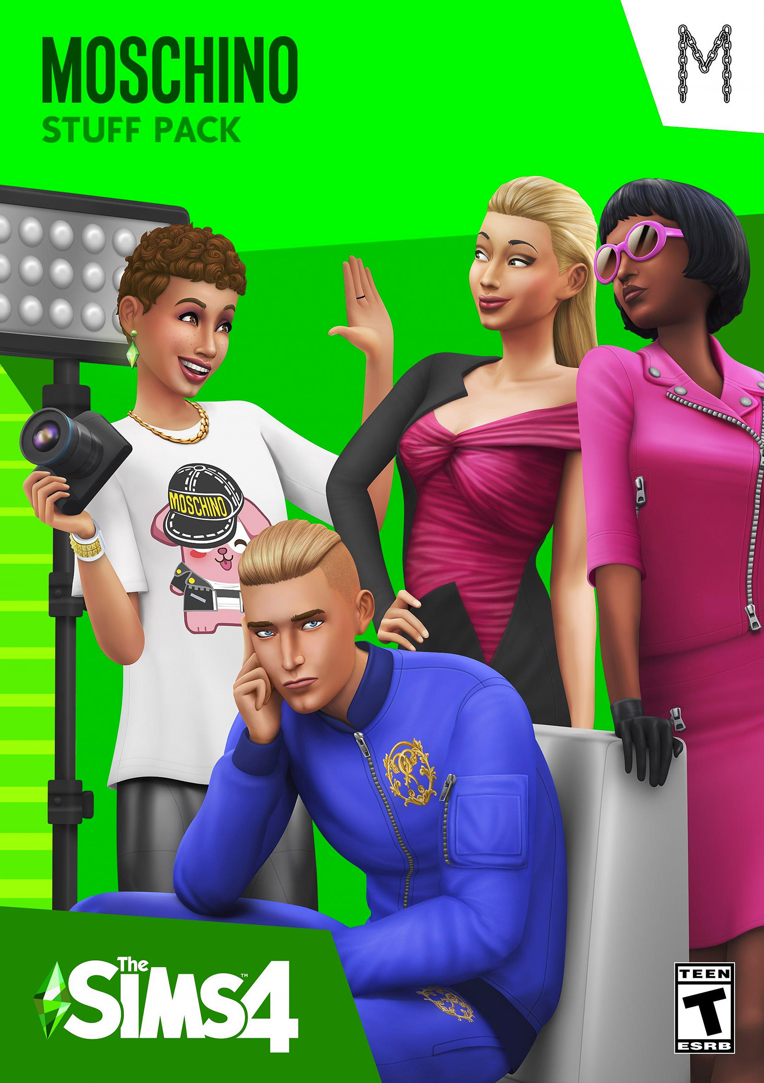The Sims 4: Moschino Stuff - pedn DVD obal 2
