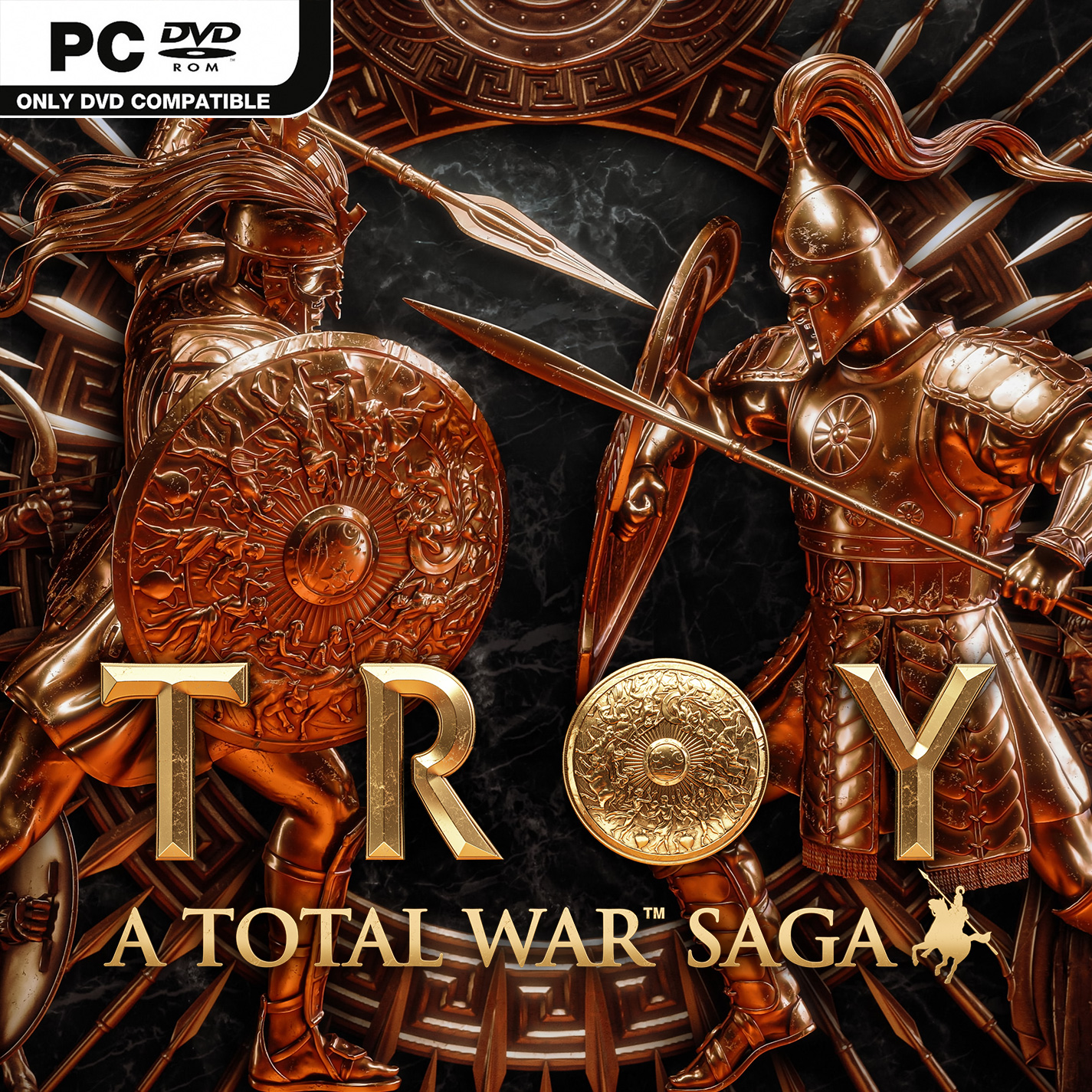 Total War Saga: TROY - pedn CD obal
