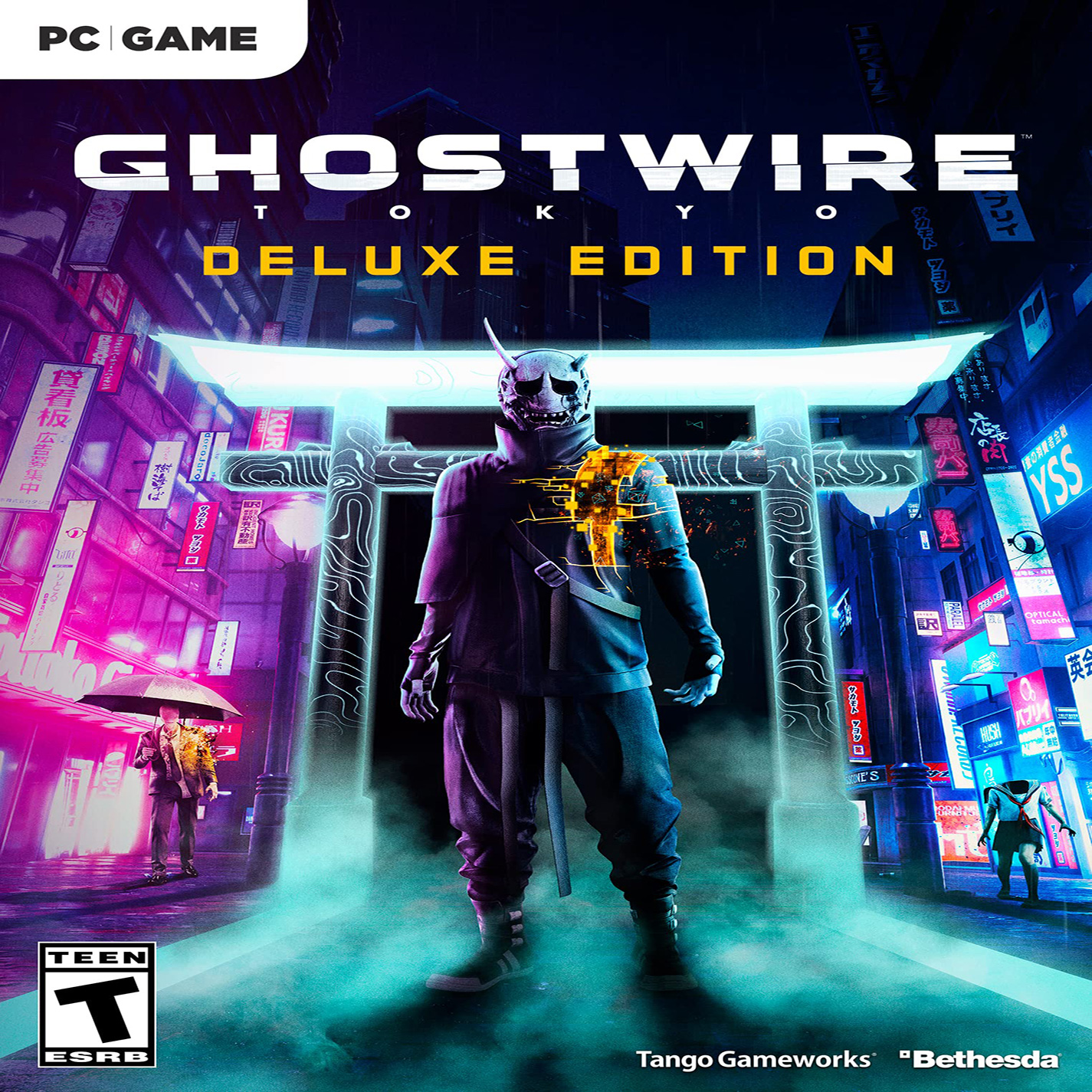 GhostWire: Tokyo - pedn CD obal 2