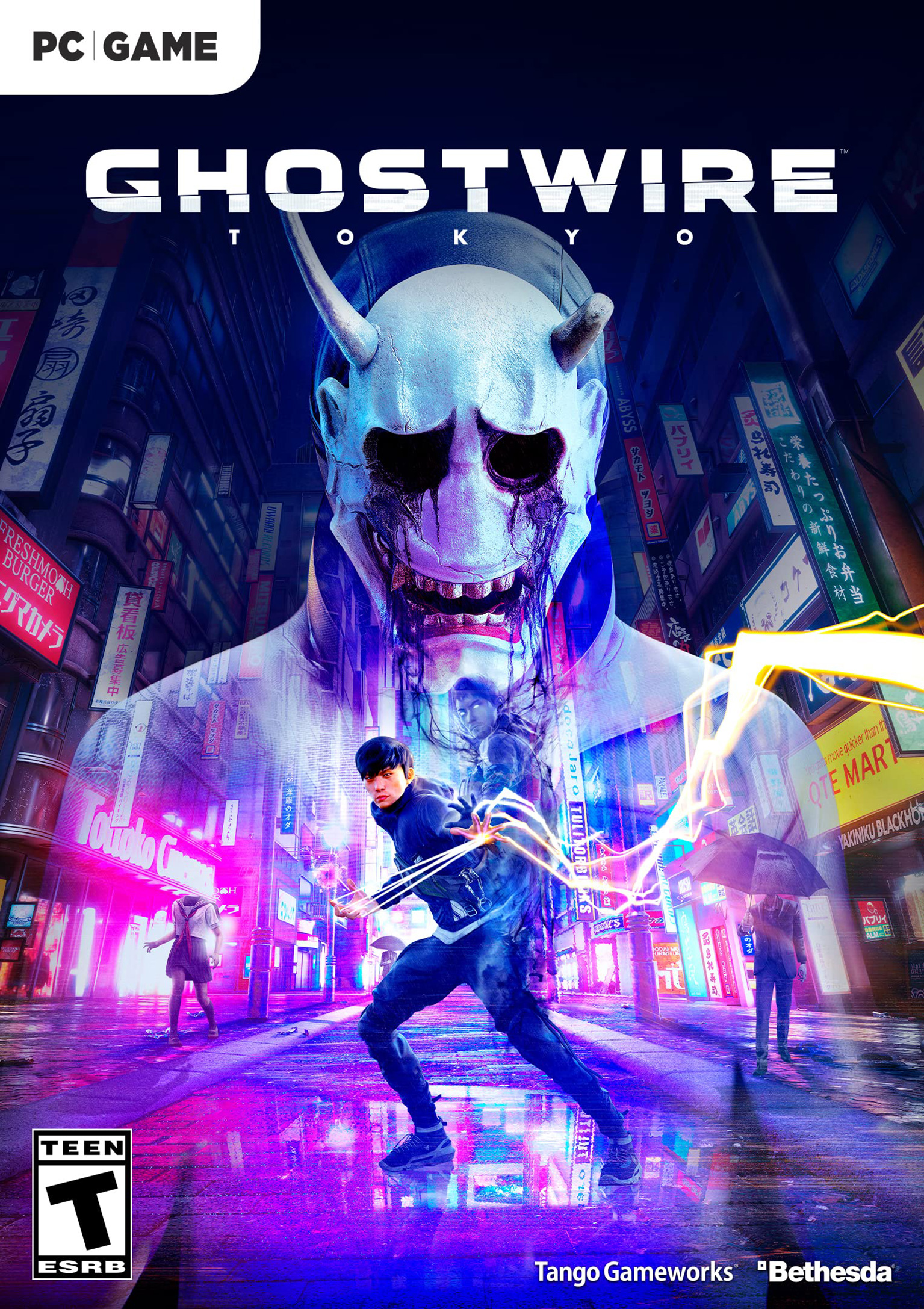 GhostWire: Tokyo - pedn DVD obal