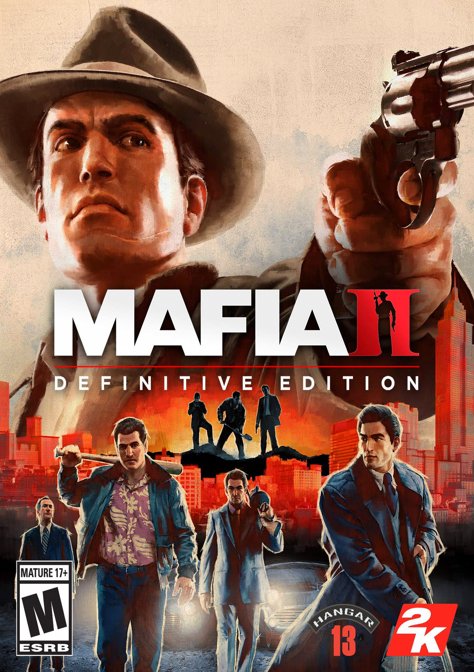 Mafia II: Definitive Edition - pedn DVD obal