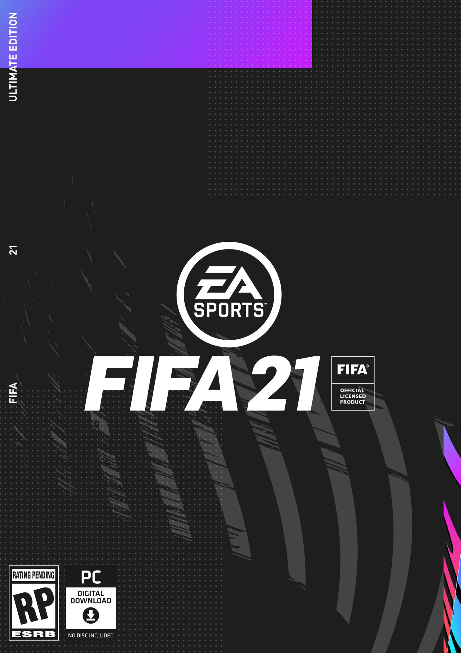 FIFA 21 - pedn DVD obal 2