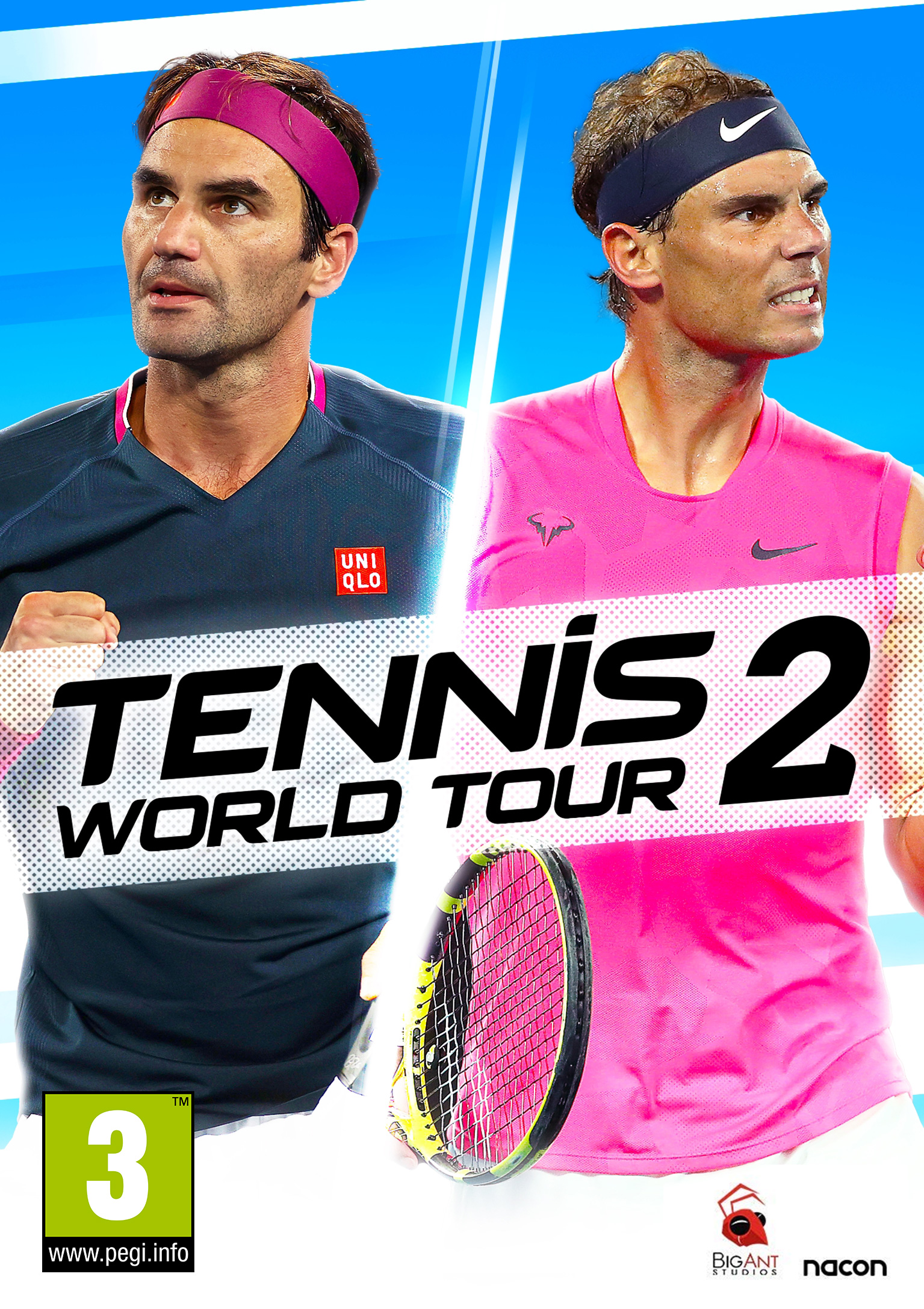 Tennis World Tour 2 - pedn DVD obal