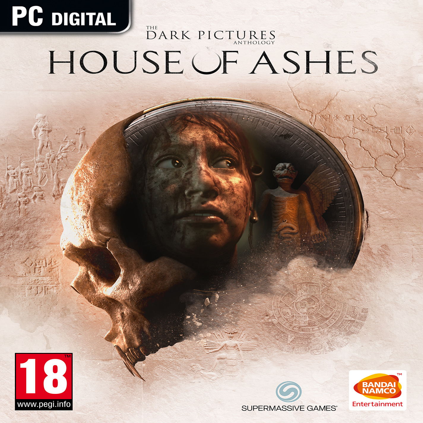 The Dark Pictures Anthology: House of Ashes - pedn CD obal