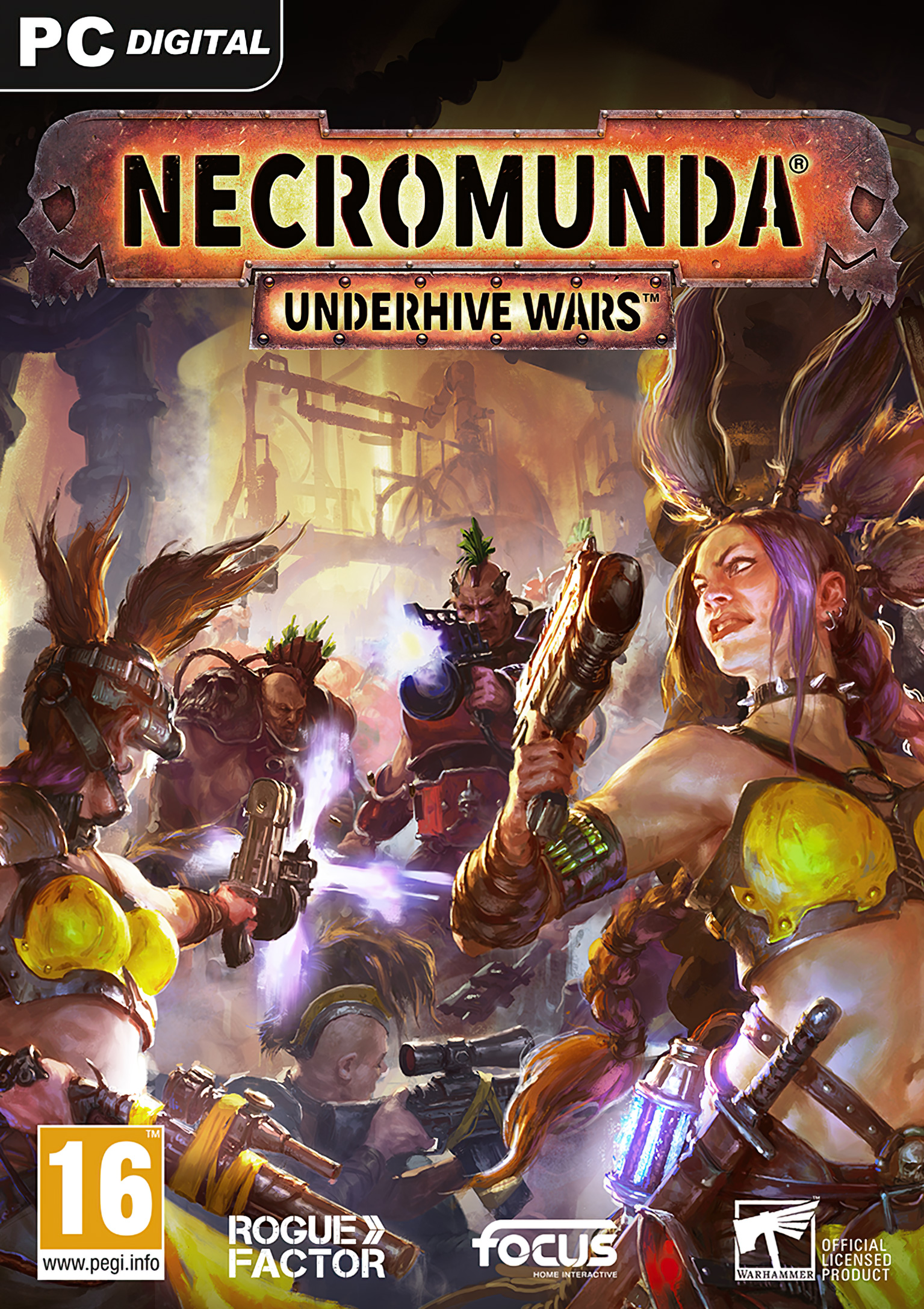 Necromunda: Underhive Wars - pedn DVD obal