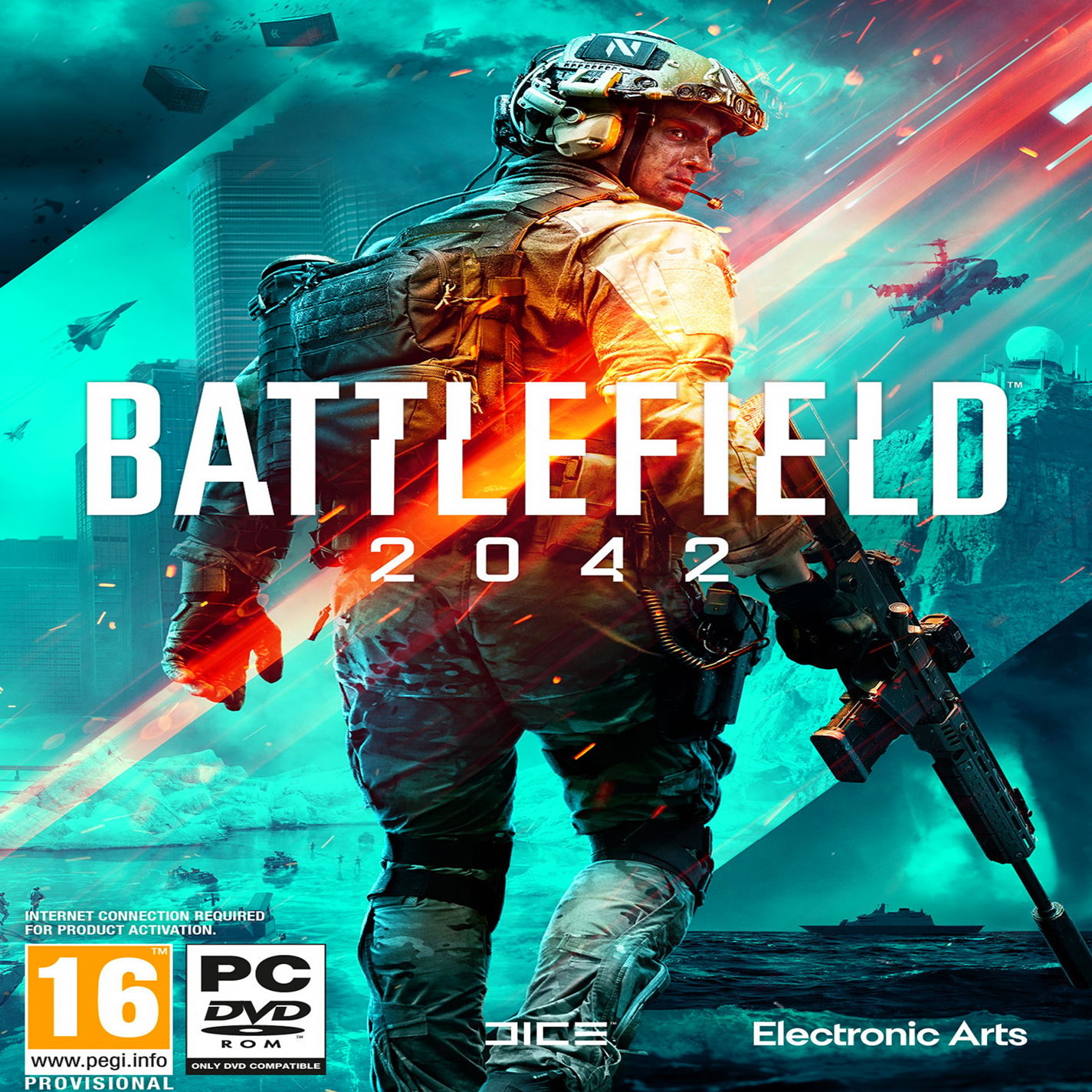 Battlefield 2042 - pedn CD obal