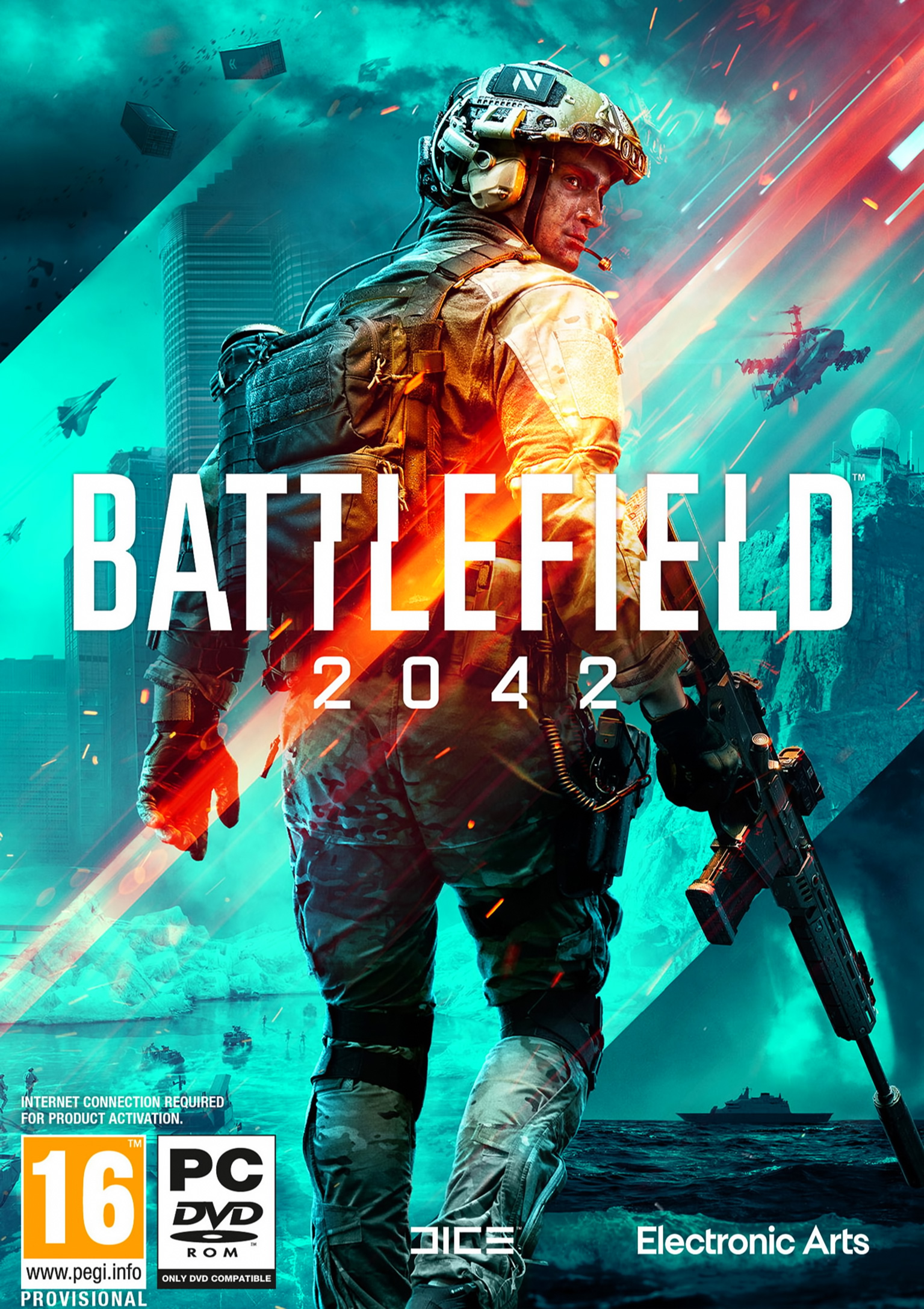 Battlefield 2042 - pedn DVD obal