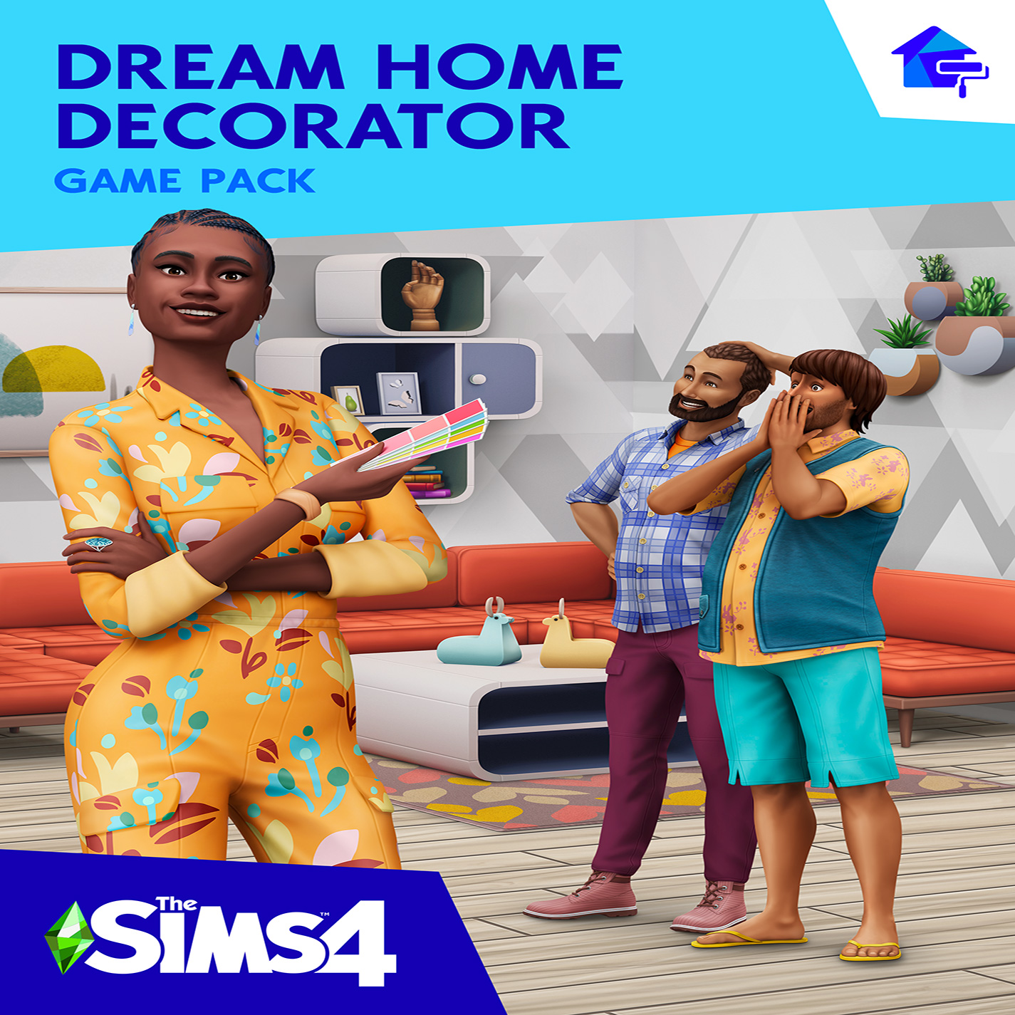 The Sims 4: Dream Home Decorator - pedn CD obal