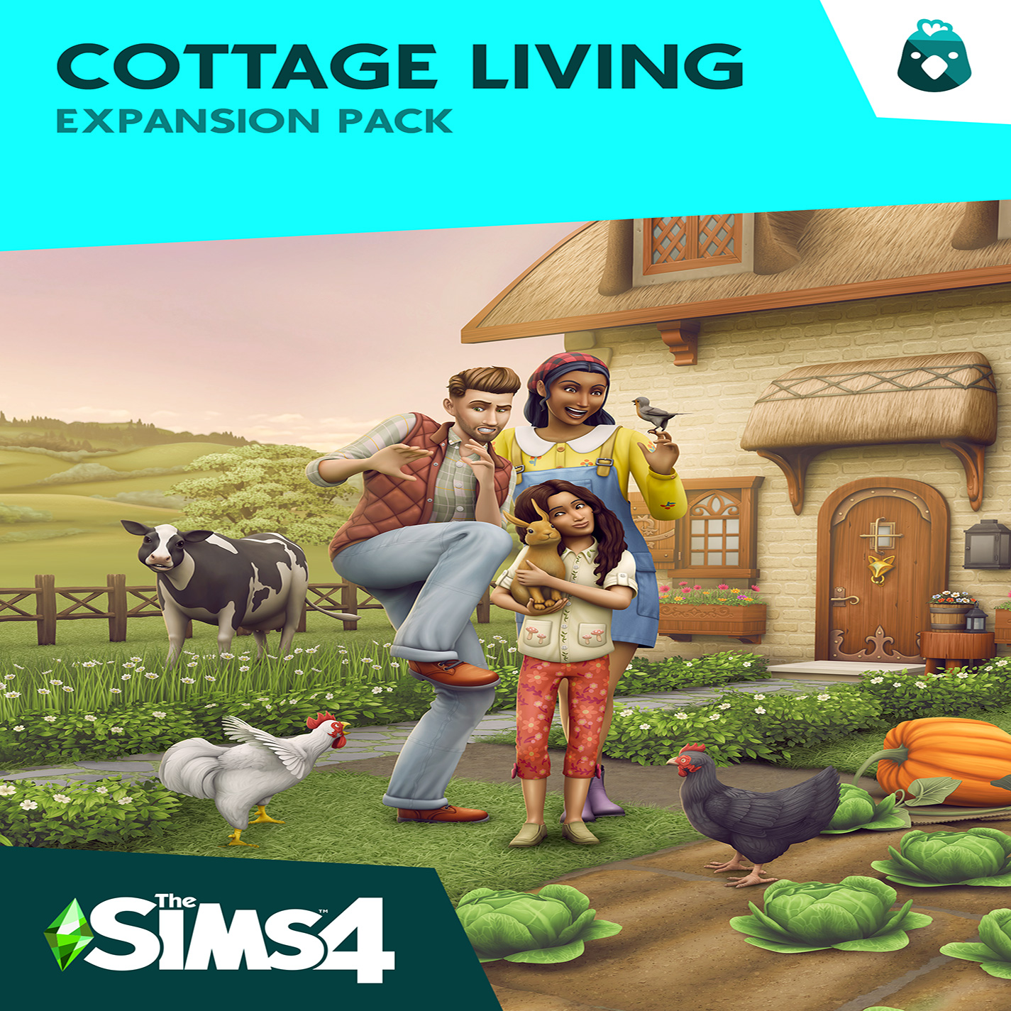 The Sims 4: Cottage Living - pedn CD obal