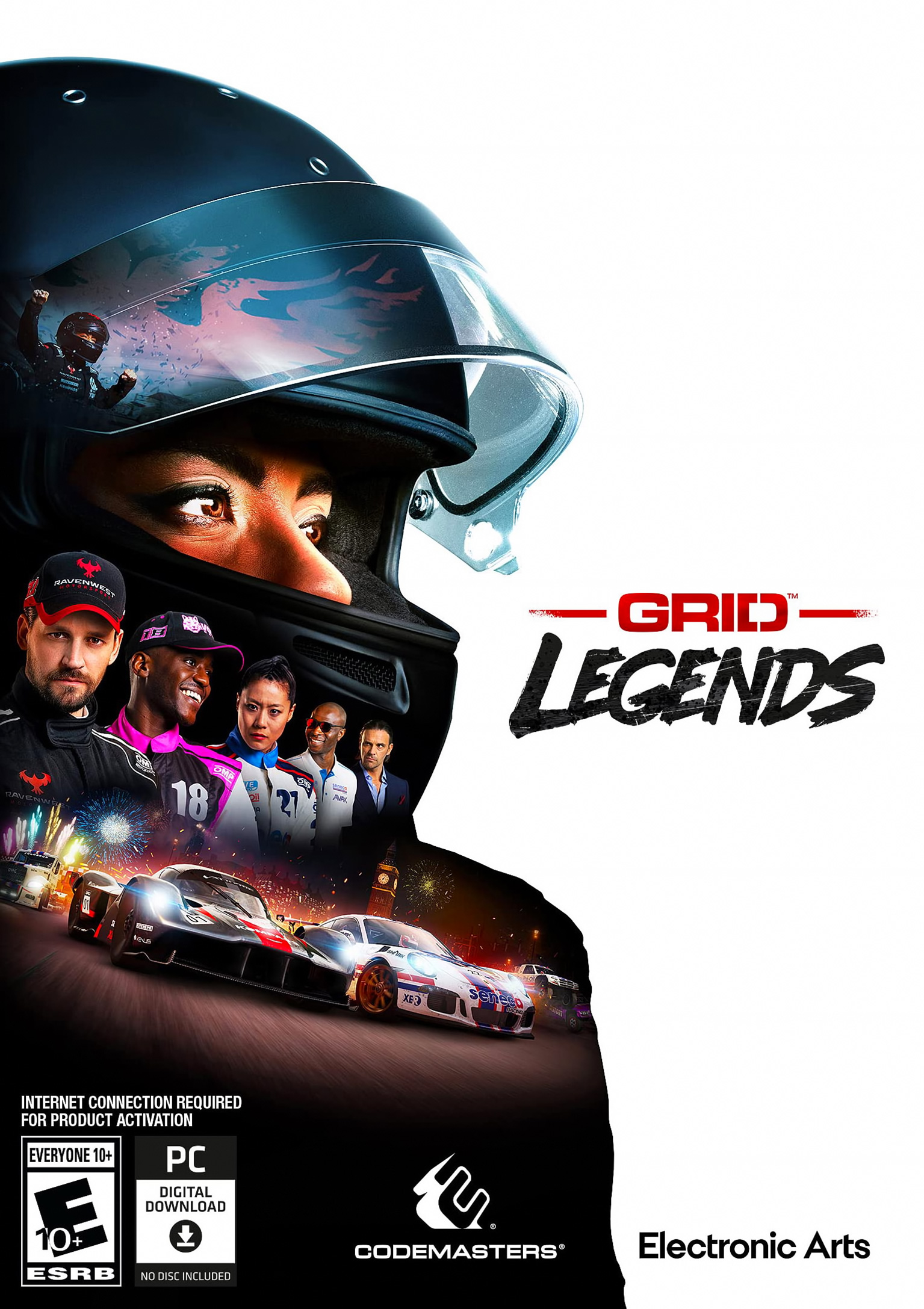 GRID Legends - pedn DVD obal