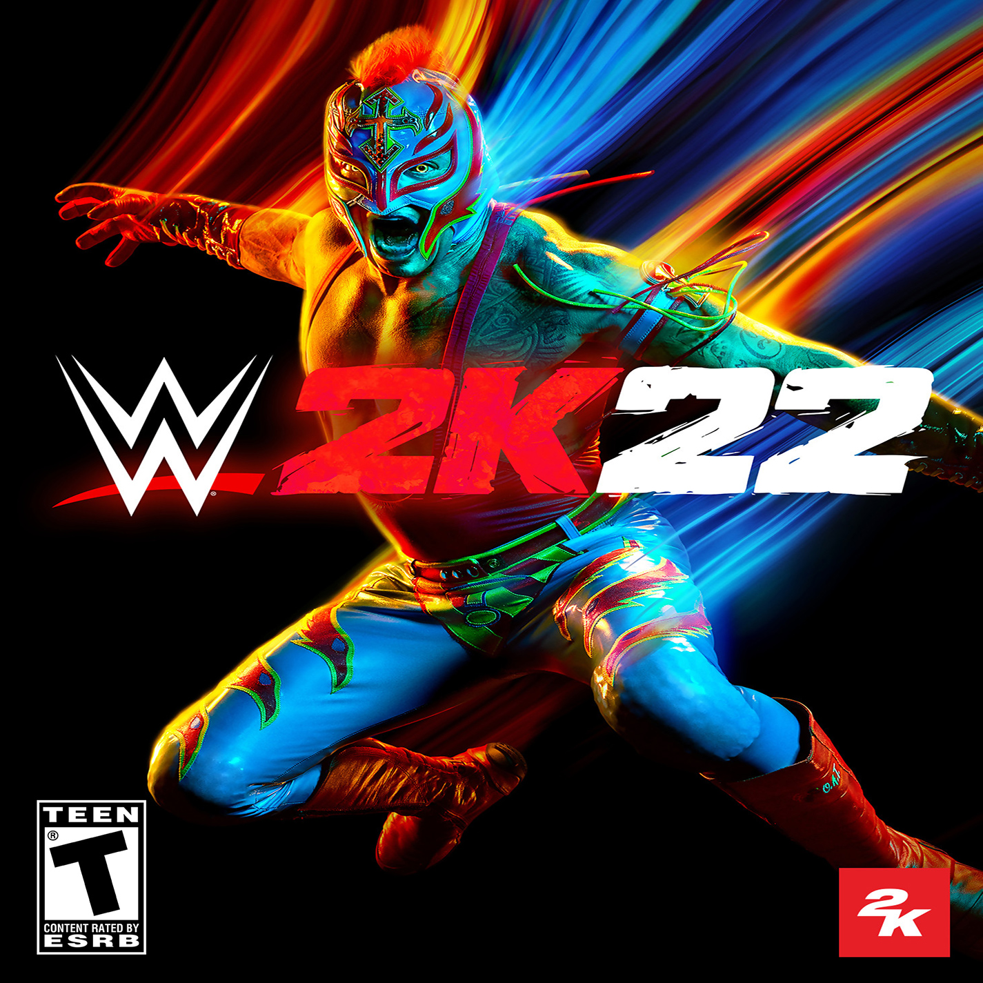 WWE 2K22 - pedn CD obal