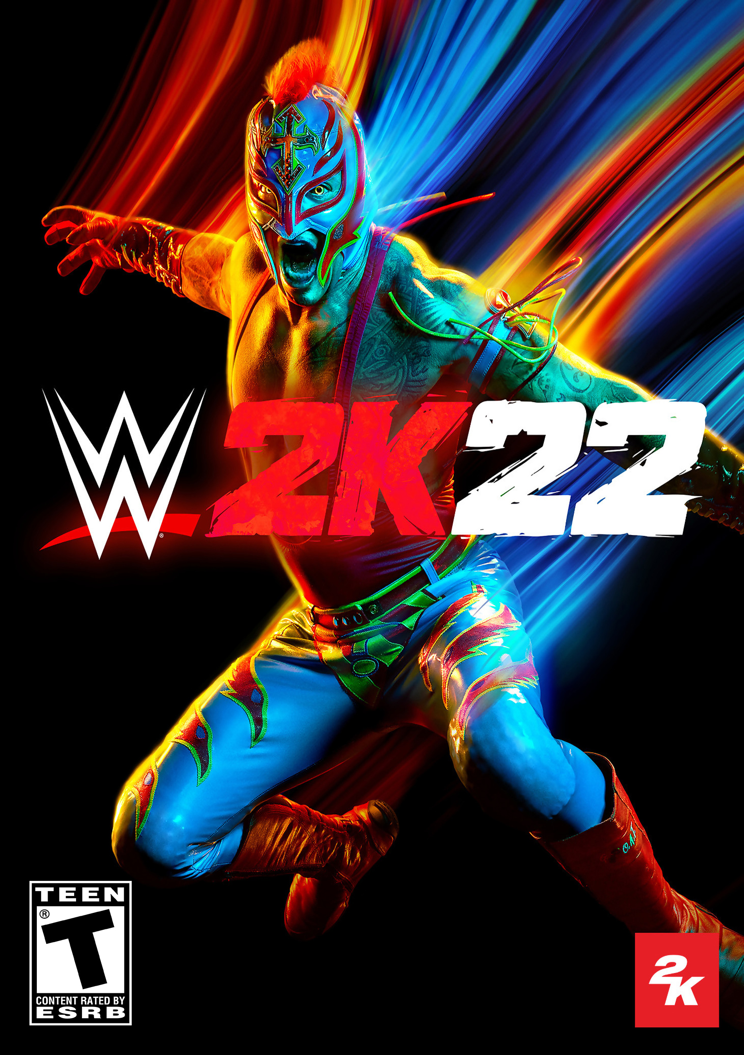 WWE 2K22 - pedn DVD obal