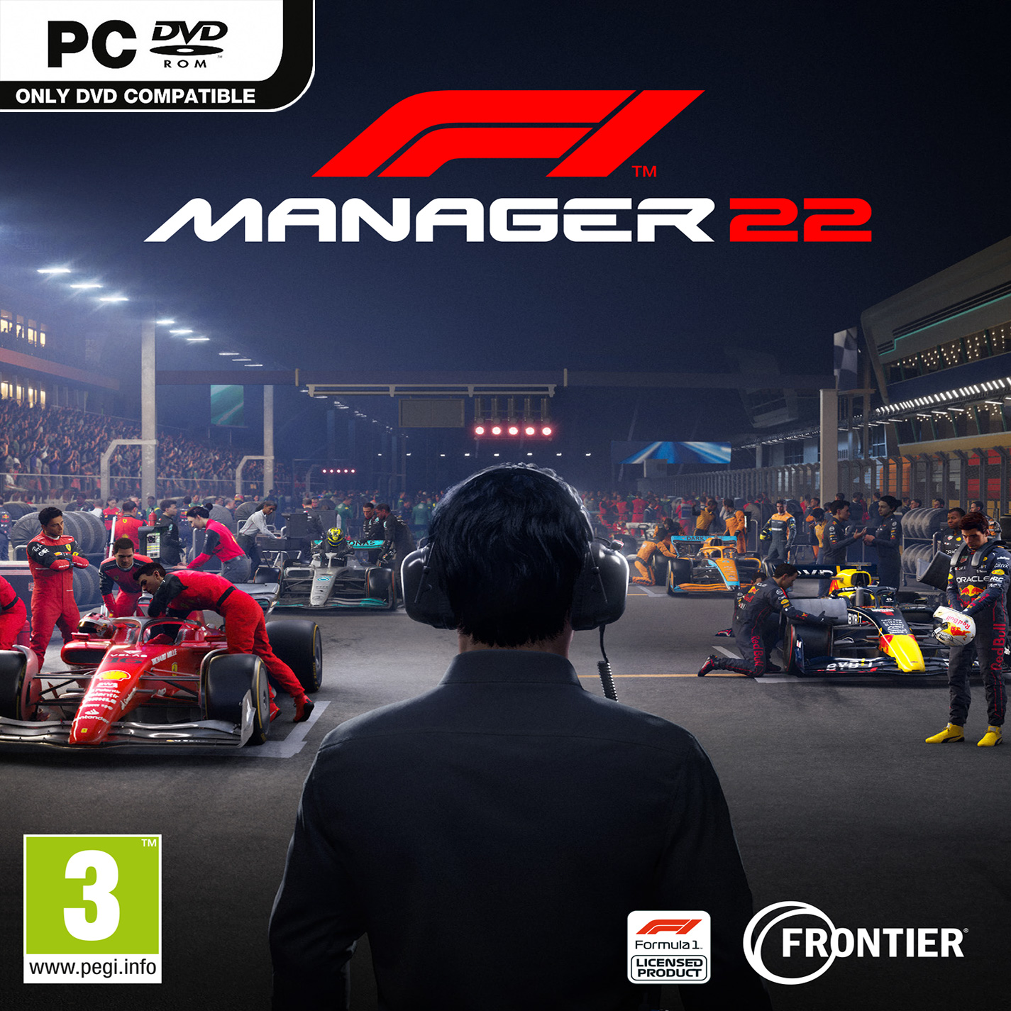 F1 Manager 2022 - pedn CD obal
