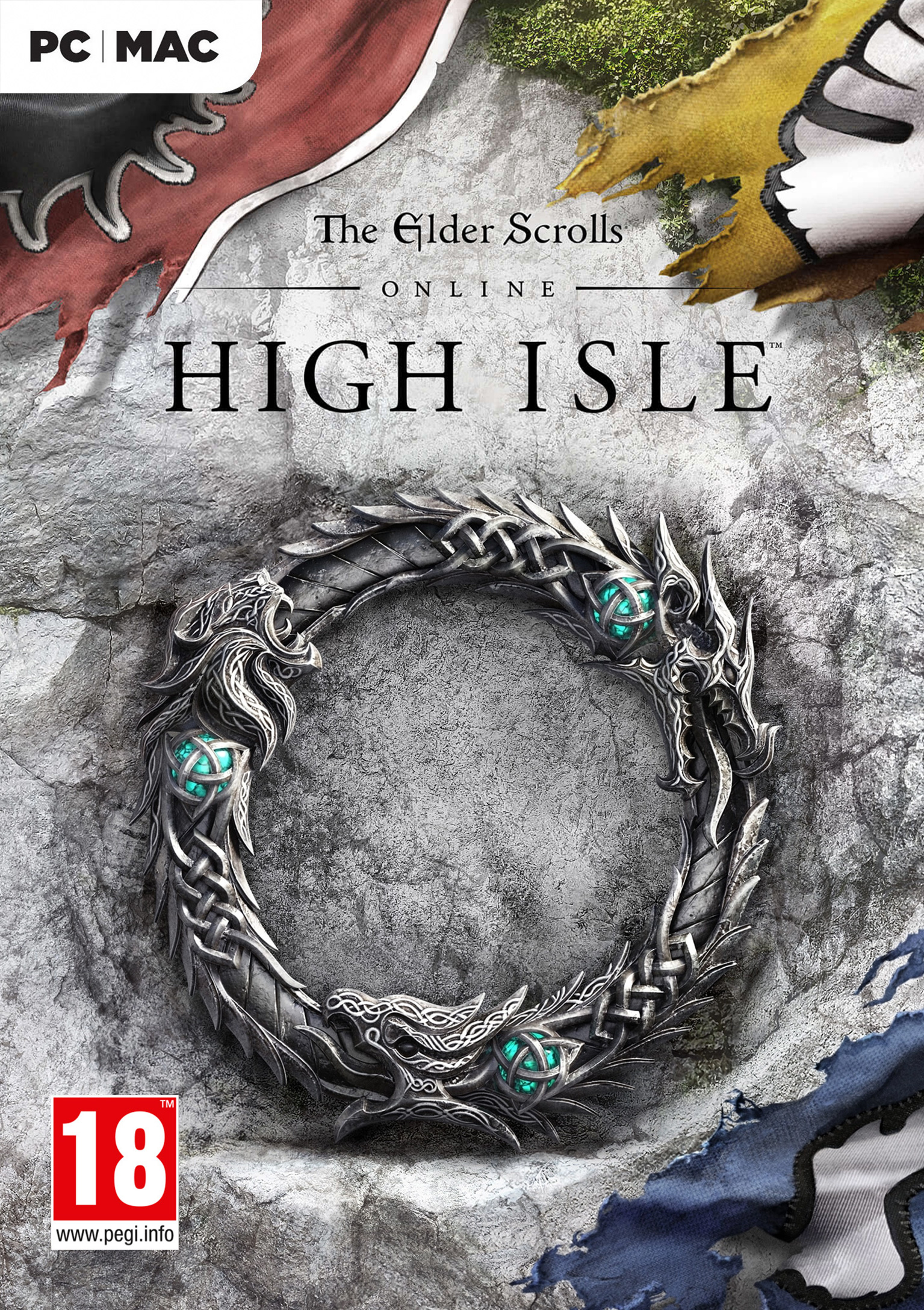 The Elder Scrolls Online: High Isle - pedn DVD obal