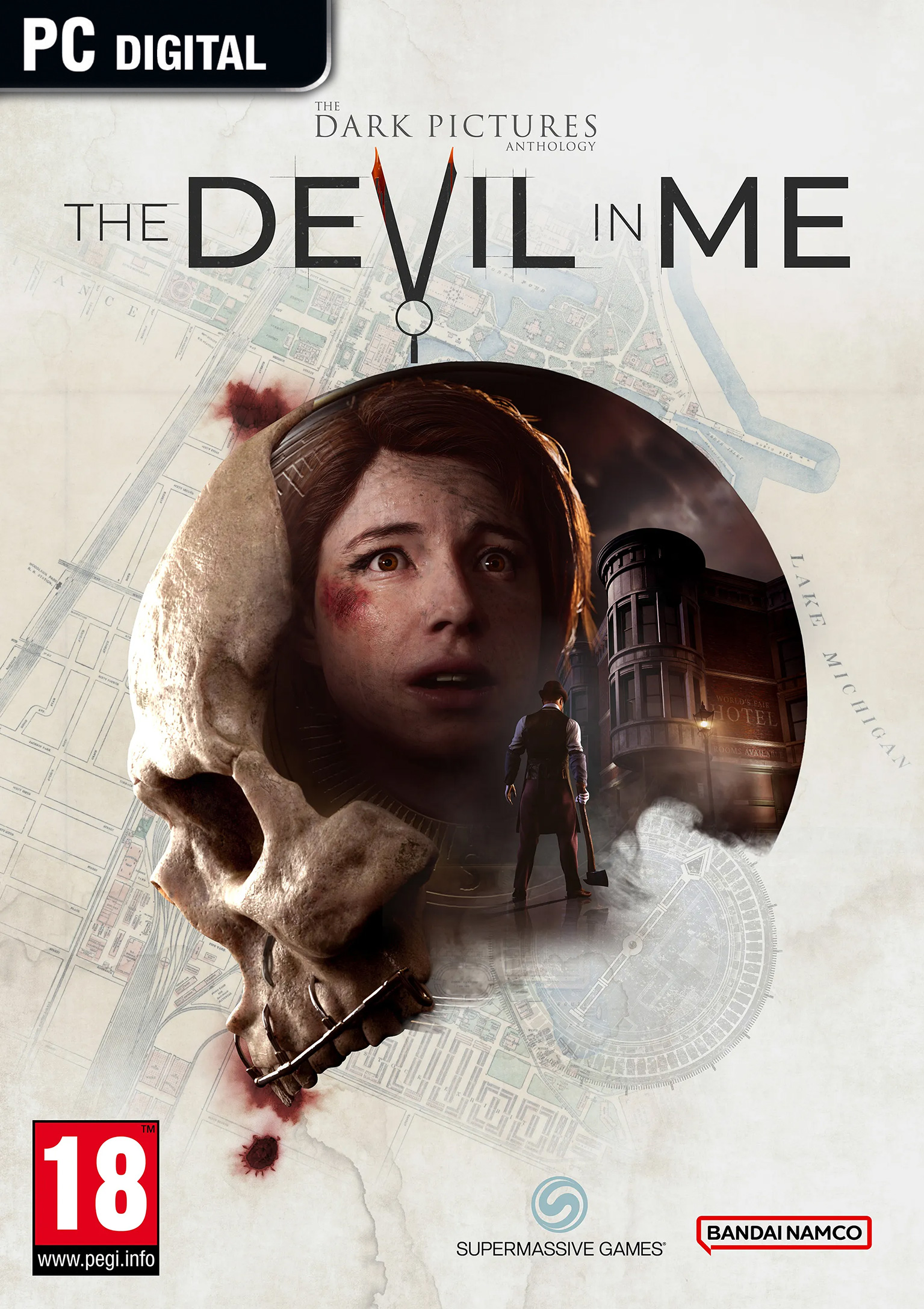 The Dark Pictures Anthology: The Devil in Me - pedn DVD obal