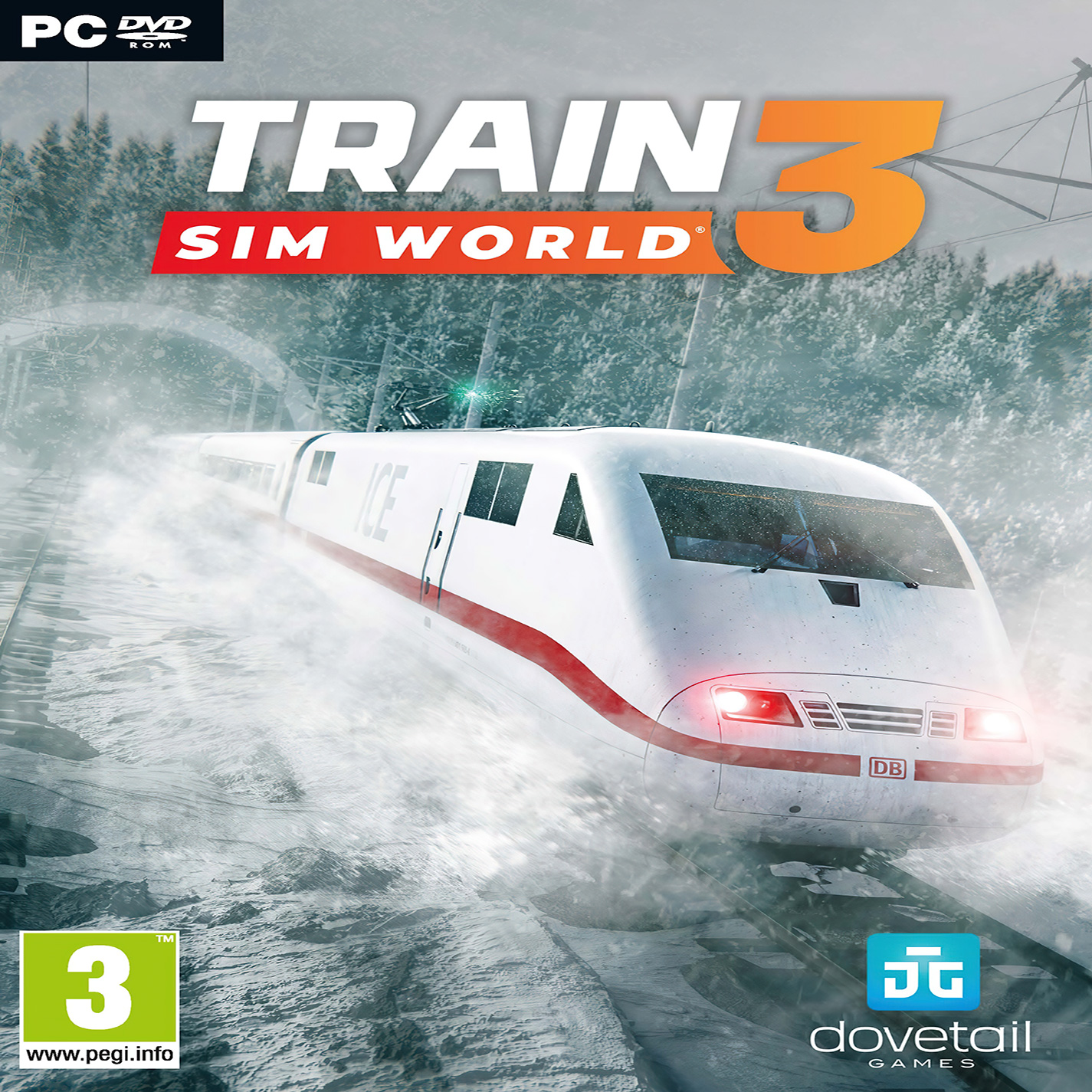 Train Sim World 3 - pedn CD obal