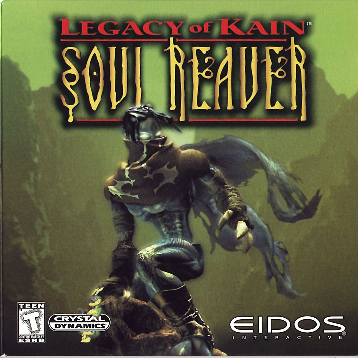 Legacy of Kain: Soul Reaver - pedn CD obal