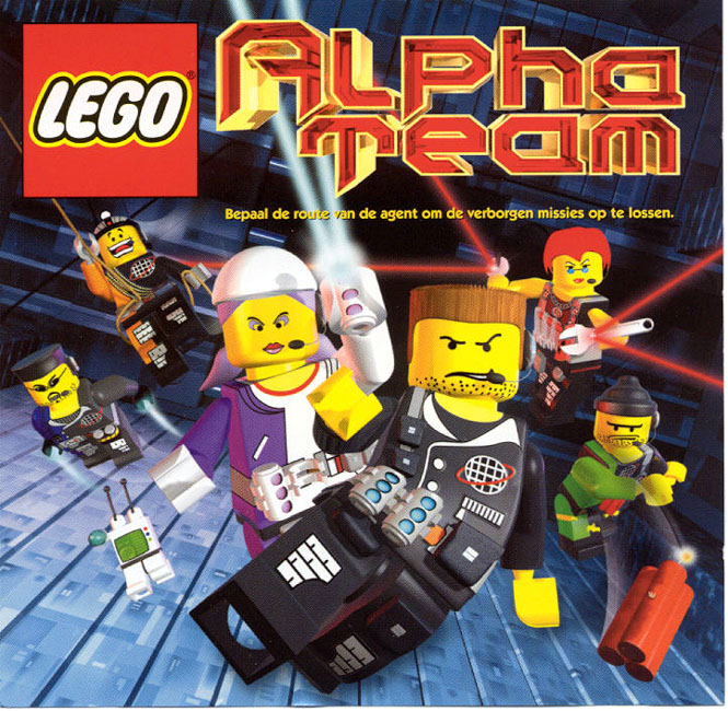 Lego Alpha Team - pedn CD obal