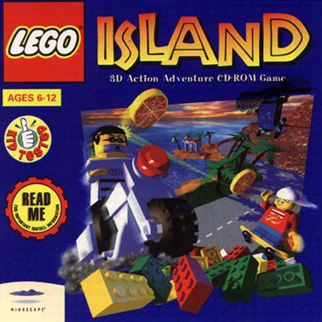 Lego Island - pedn CD obal