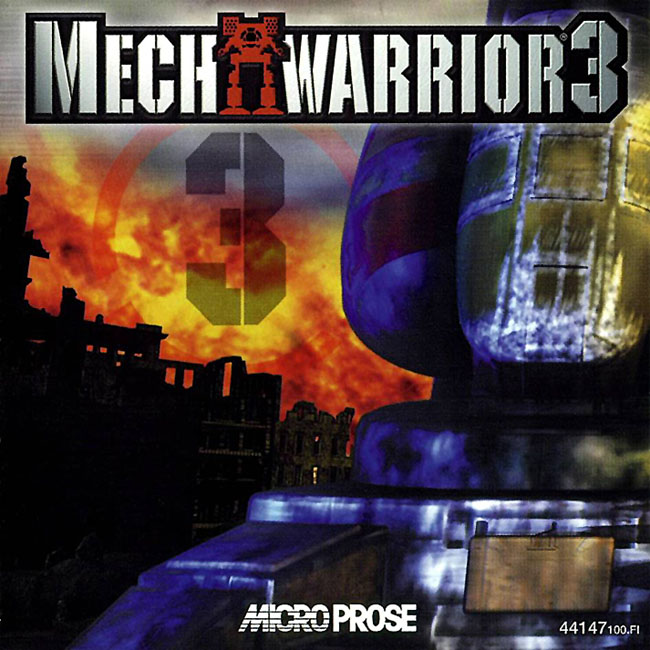 MechWarrior 3 - pedn CD obal
