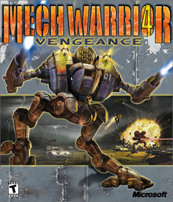 MechWarrior 4: Vengeance - pedn CD obal