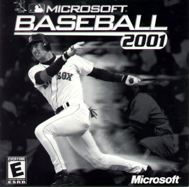 Microsoft Baseball 2001 - pedn CD obal