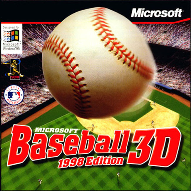 Microsoft Baseball 3D 1998 Edition - pedn CD obal
