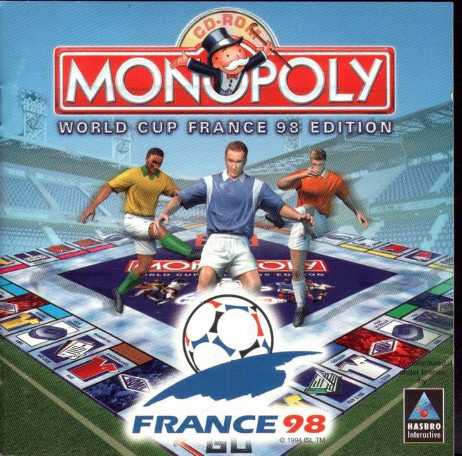 Monopoly: World Cup France 98 Edition - pedn CD obal