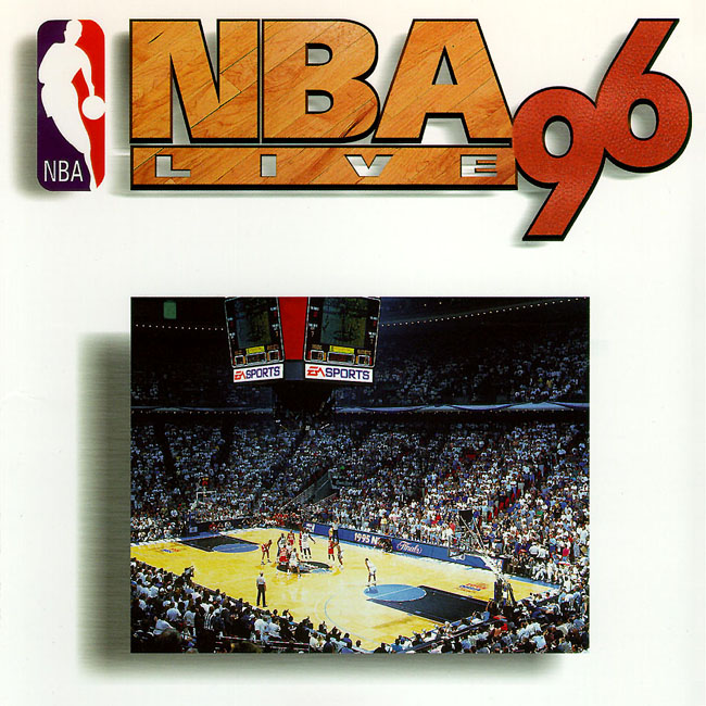 NBA Live '96 - pedn CD obal