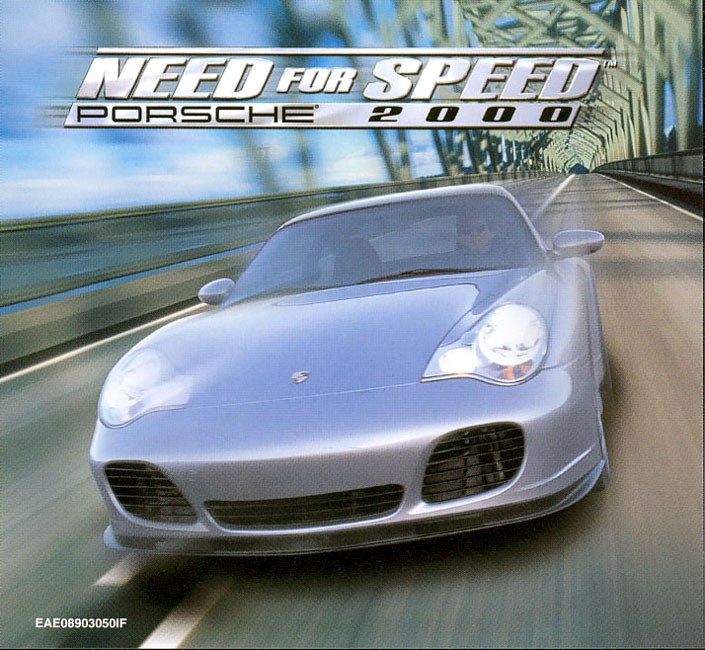 Need for Speed: Porsche 2000 - pedn CD obal