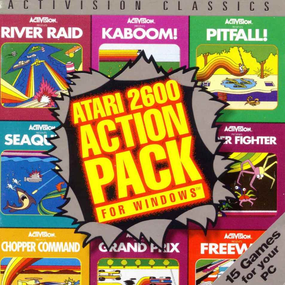 Atari 2600: Action Pack - pedn CD obal