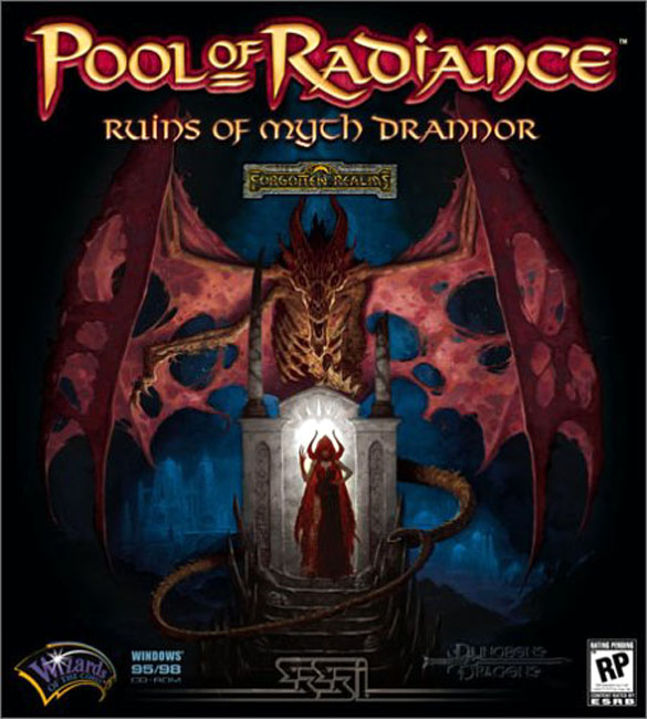Pool of Radiance: Ruins of Myth Drannor - pedn CD obal