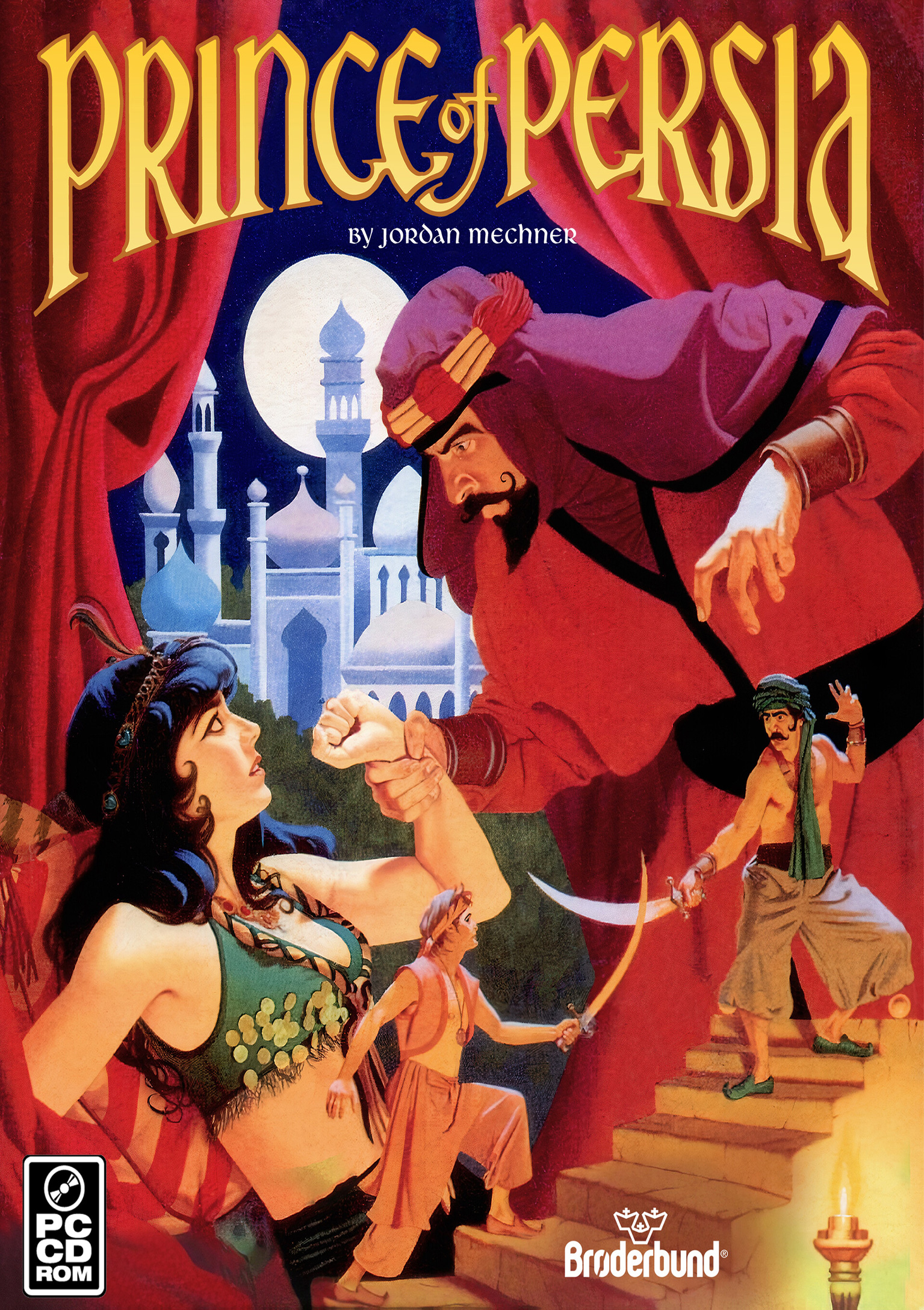Prince of Persia (1990) - pedn DVD obal