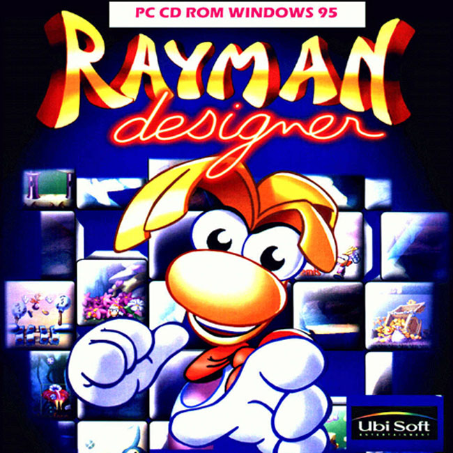 Rayman Designer - pedn CD obal