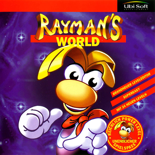 Rayman's World - pedn CD obal