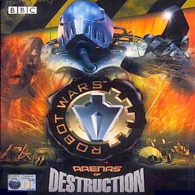 Robot Wars: Arenas of Destuction - pedn CD obal