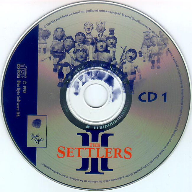 Settlers 3 - CD obal