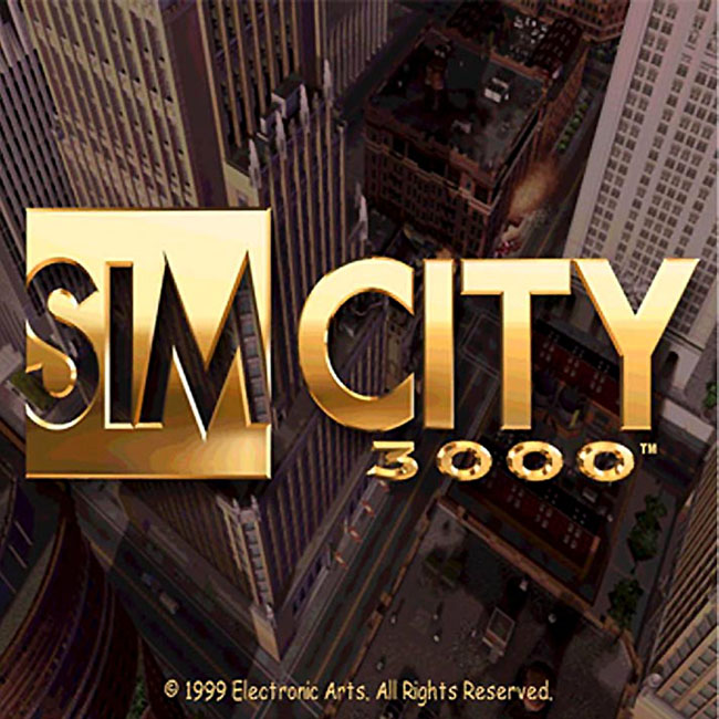 SimCity 3000 - pedn CD obal 3
