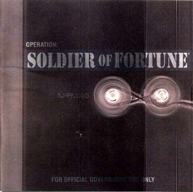 Soldier of Fortune: Gold Edition - pedn CD obal