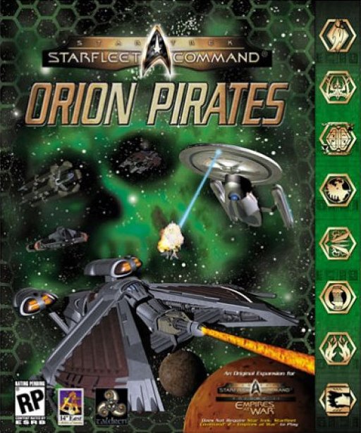 Star Trek: Starfleet Command: Orion Pirates - pedn CD obal 2